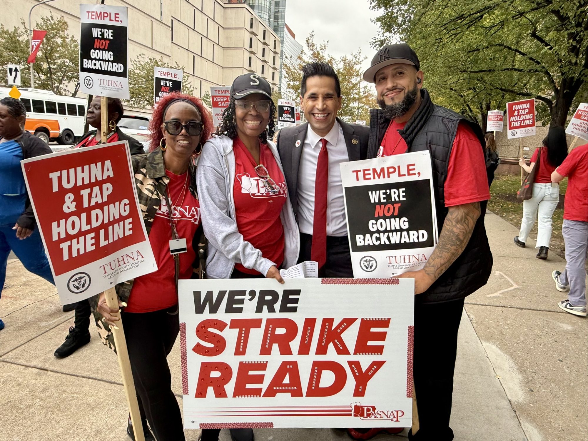 UPDATE: Temple Pulls Back It’s Proposal to Dramatically Increase Healthcare Costs. Nurses, Techs and Pros Delay Strike Deadline by 1 Week