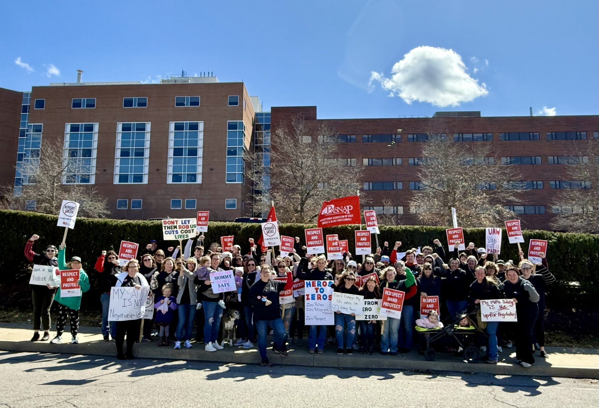 500 RNs From Butler Memorial Hospital Ratify a New Union Contract That will Further Protect Their Patient Community